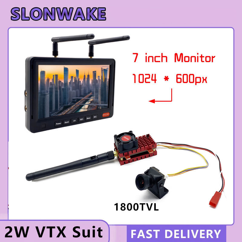 Drone Rc Camera - SLONWAKE 5.8G 2W VTX FPV 1800TVL