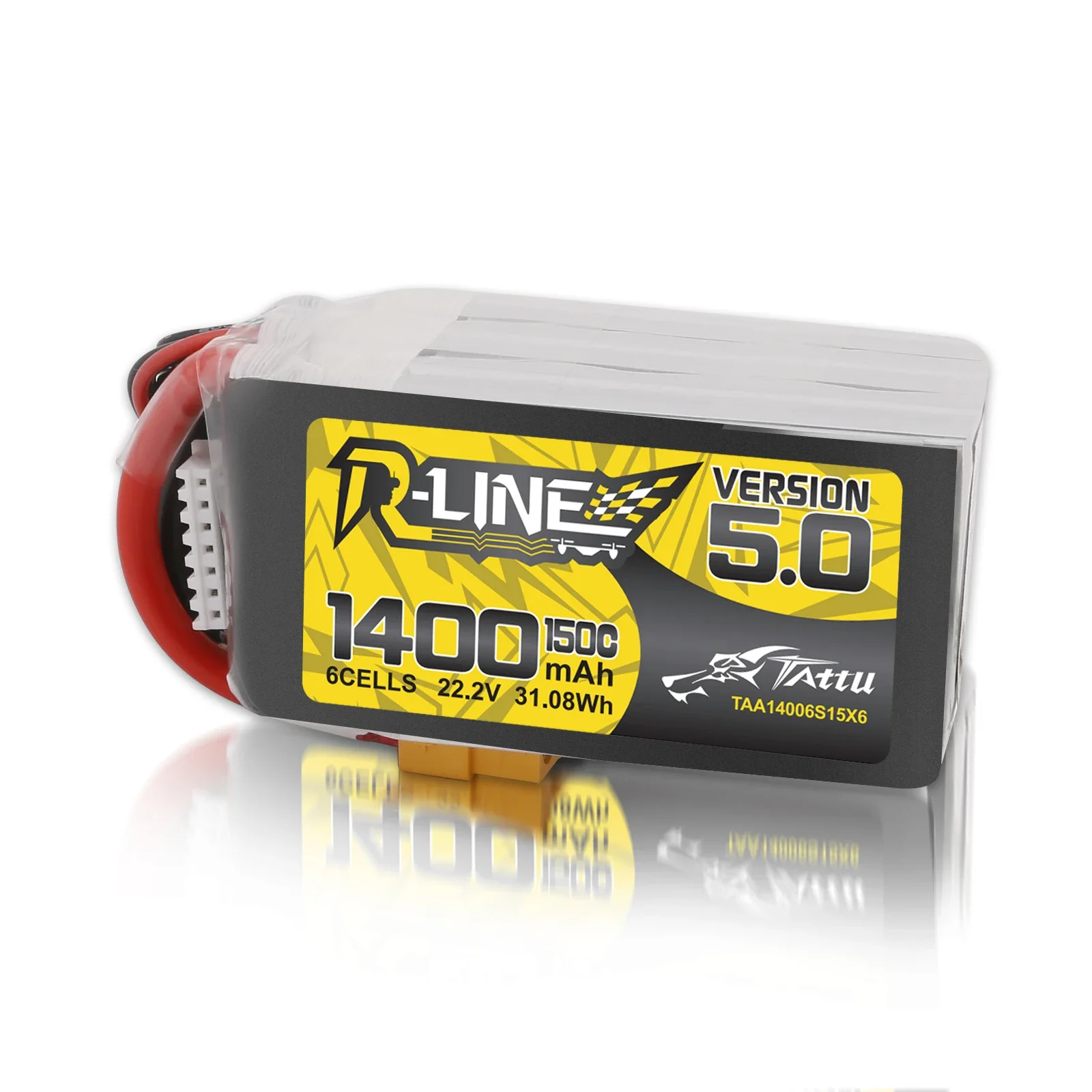 Drone Frame 5 Inch - Tattu-r-line Lipoバッテリー,1200mah,1400mah,6s,150c xt60プラグ,fpvレーシング用rcパワー,マルチローター,クワッドコプターフレーム,5インチ航空機