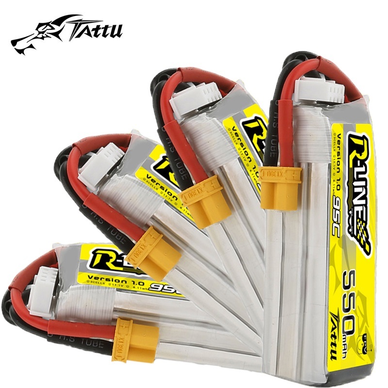 Drone Zll Rc - アップグレード TATTU R-LINE 1.0 550mAh 11.1V