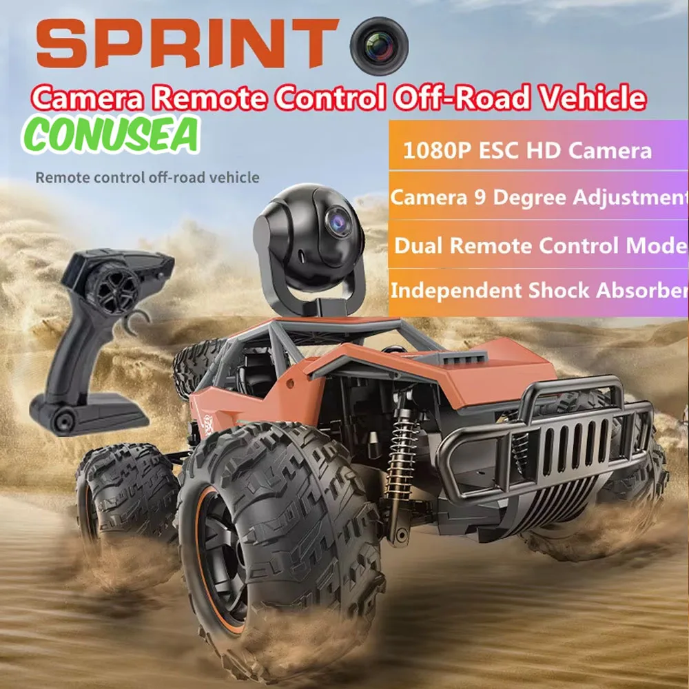 Drone Bike Rc - 1/14 RCカー カメラ付き 1080P 720P 合金製