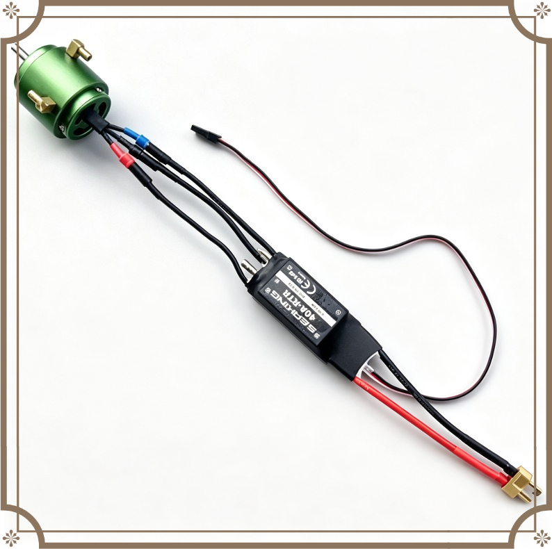 Rc Boat - 2835高速ブラシレスモーター 3300KV 4.0mmシャフト高推力ブラシレスモーター RCボート用