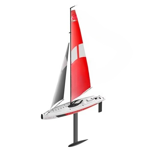 Rc Boat - リモコン式帆船 無動力コンパス競技船 650mm 船舶模型 おもちゃ ギフト