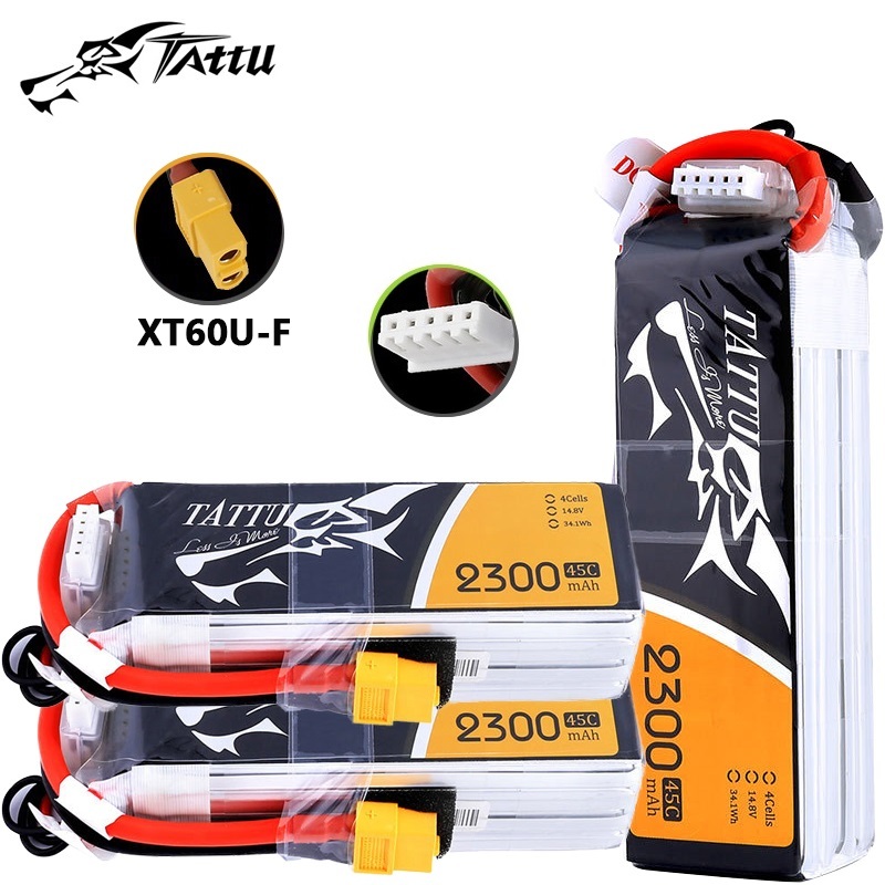 アップグレード TATTU 2300mAh 4S 14.8V - Drone Zll Rc のレビューと価格