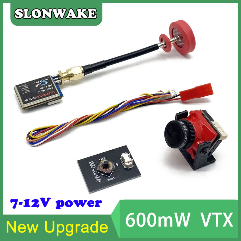5.8 グラム 48CH 600mW 調整可能な VTX-C - Drone Rc Camera のレビューと価格