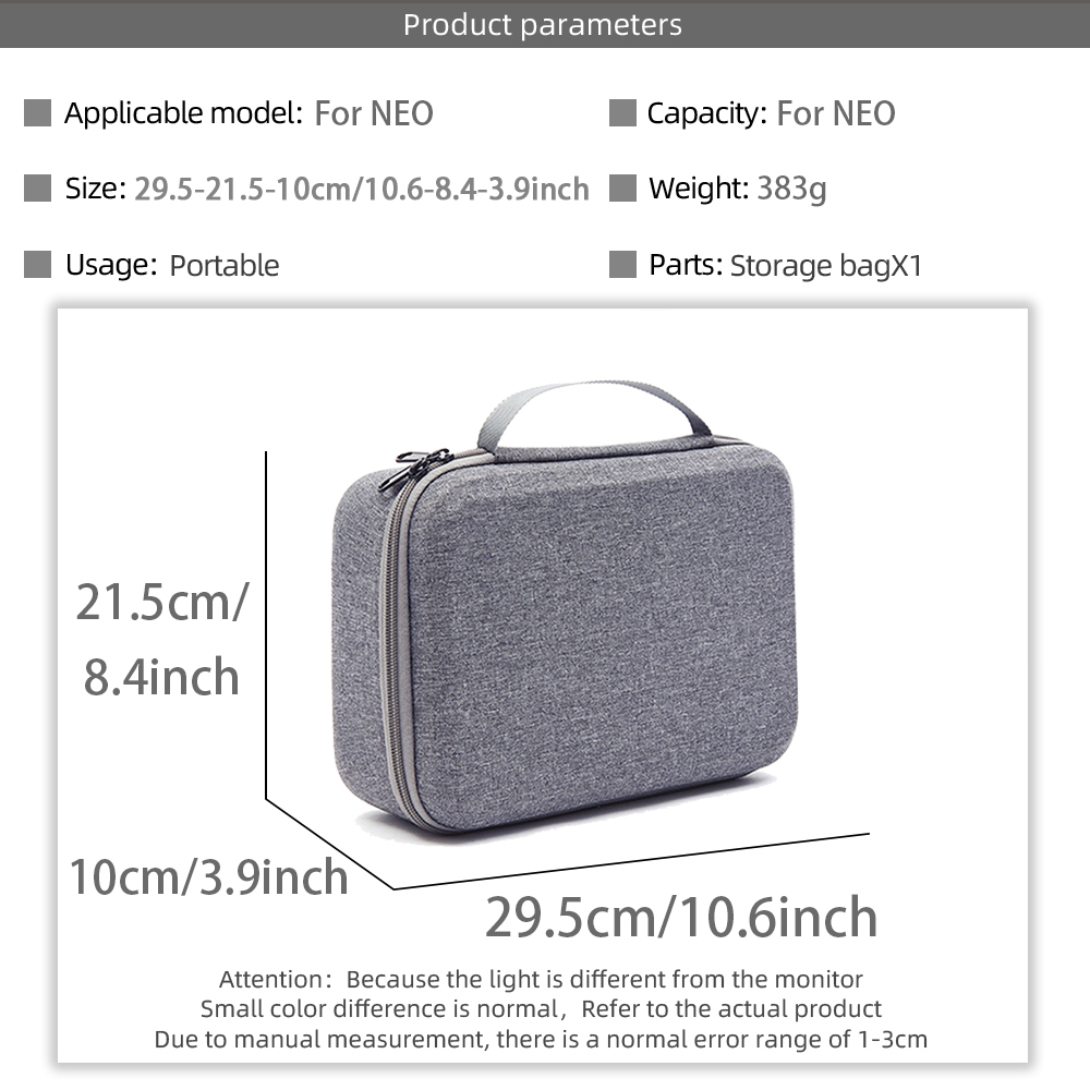 DJI Neo Mini用耐衝撃収納バッグ ポータブルハンド - Drone Rc N3 のレビューと価格
