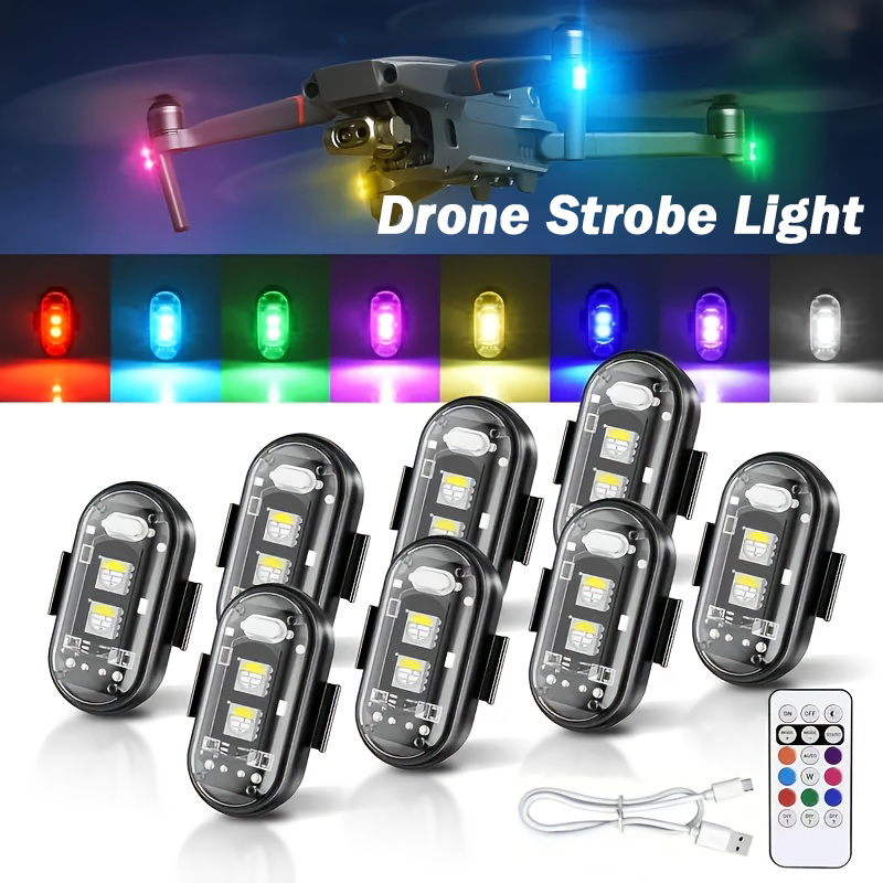 1-10 個オートバイ LED 航空機ストロボライトドローン - Drone Aircraft Jjrc のレビューと価格