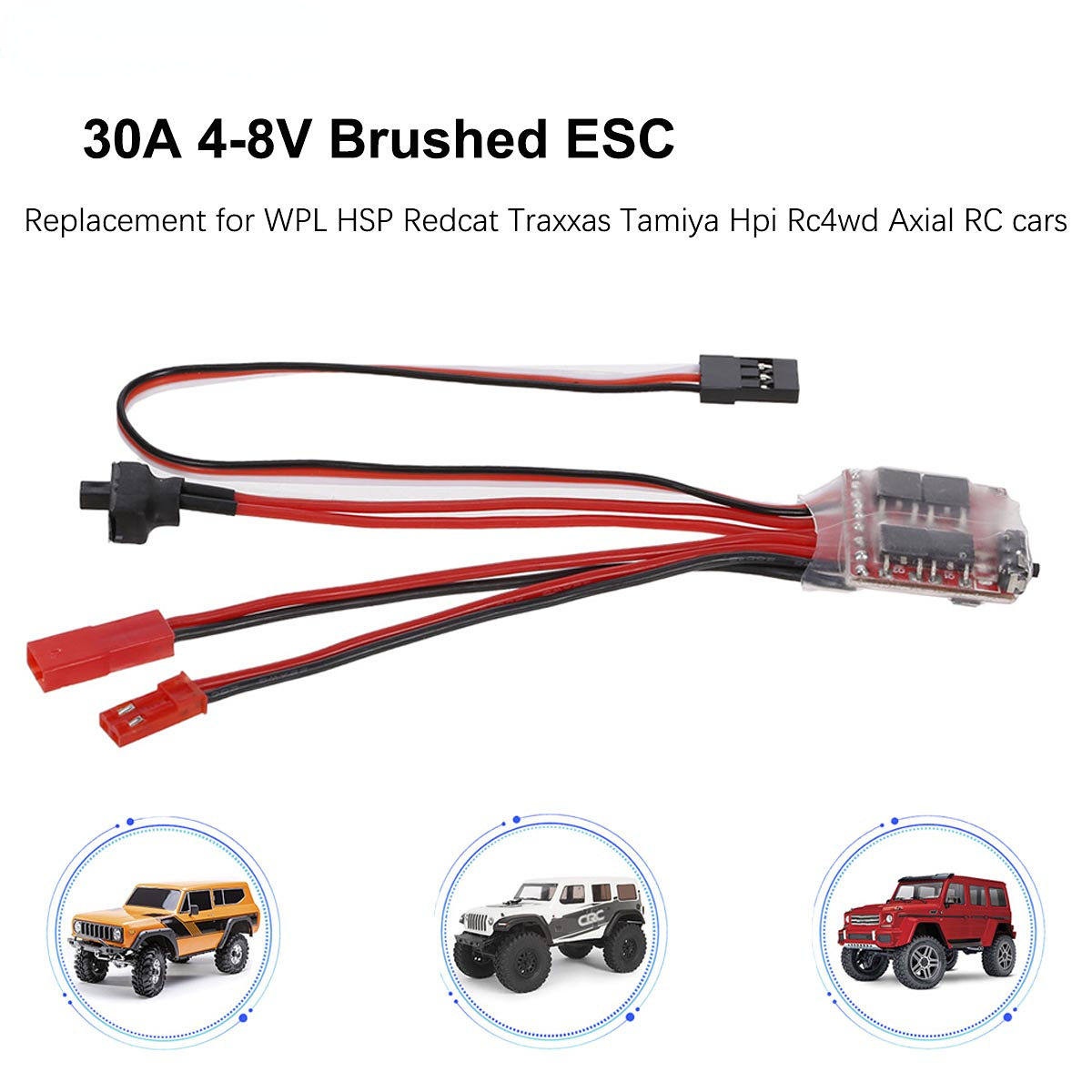 ミニ RC カー 30A ブラシ付き ESC フォワード リ - Rc Boat のレビューと価格