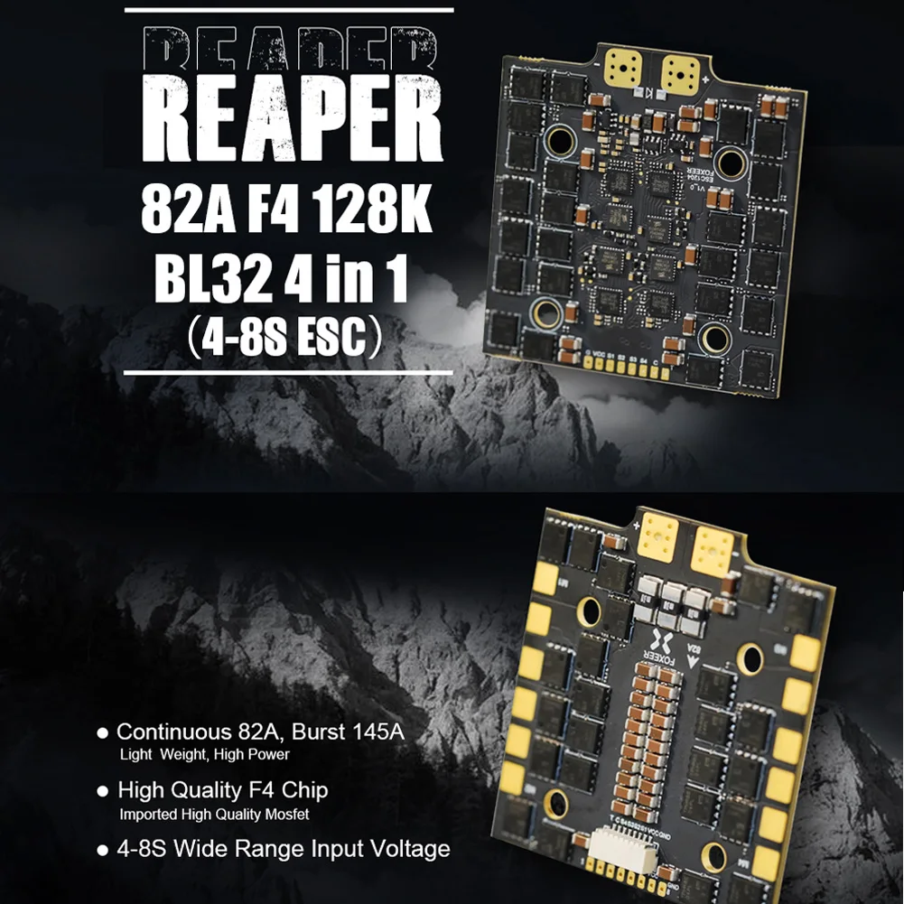 AvaCoreFoxeer Reaper V2 82a F4 - Drone Reaper Rc のレビューと価格