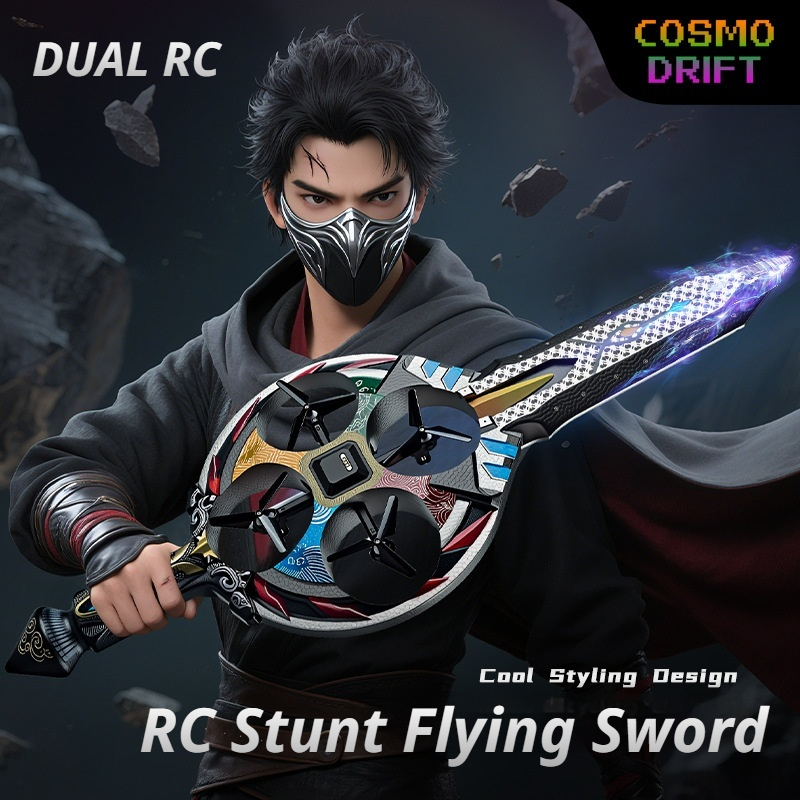 JJRC 2.4G RC フライングソードドローン LEDラ - Drone Aircraft Jjrc のレビューと価格