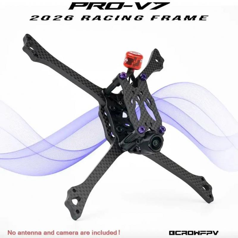 BCROWFPV PRO-V7 5インチレーシングドローンフ - Drone Frame 5 Inch のレビューと価格