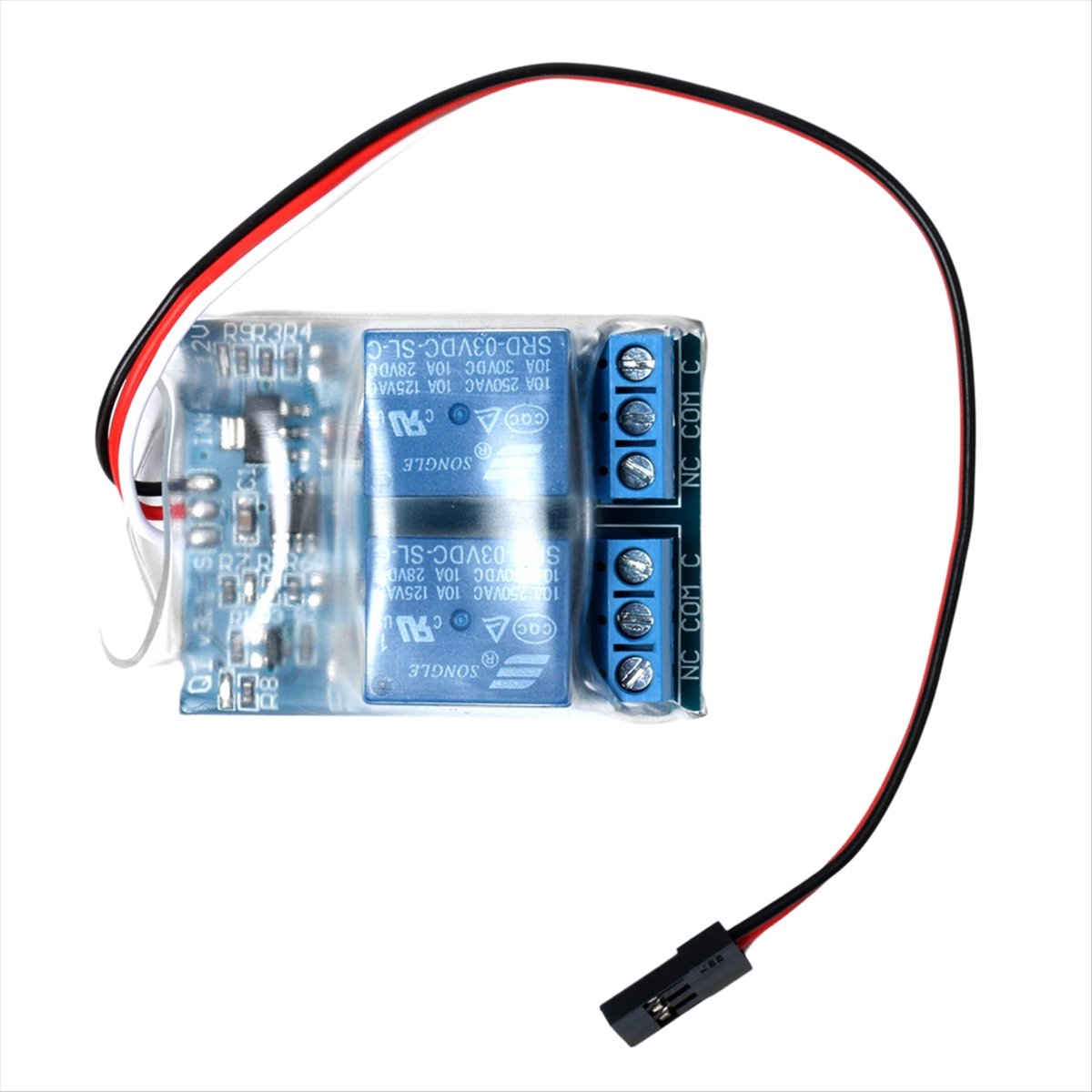 A40I 5V 10A 2チャンネル産業用PWMリレーモジュ - Drone Two Rc Way のレビューと価格