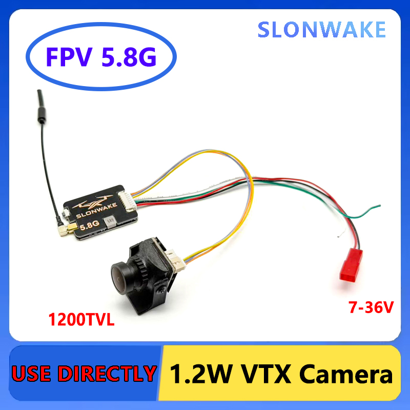 SLONWAKE 5.8G 長距離送信機 VTX FPV 2 - Drone Rc Camera のレビューと価格