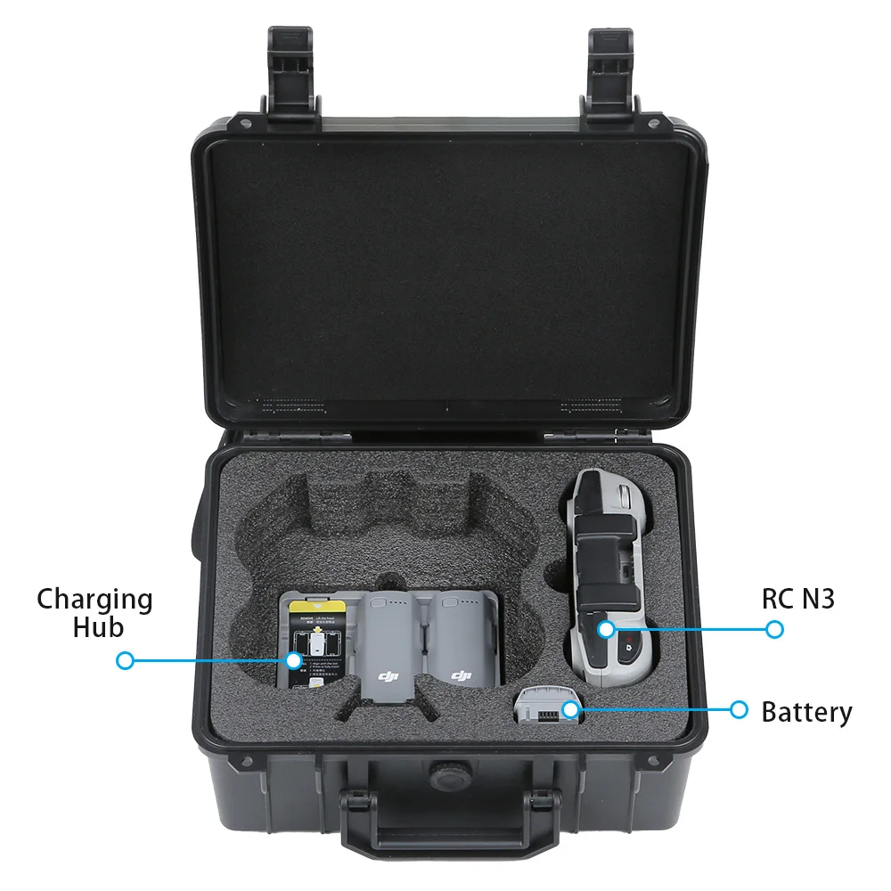 ポータブル安全ボックス DJI NEO 2 保護防爆ボックス - Drone Rc N3 のレビューと価格