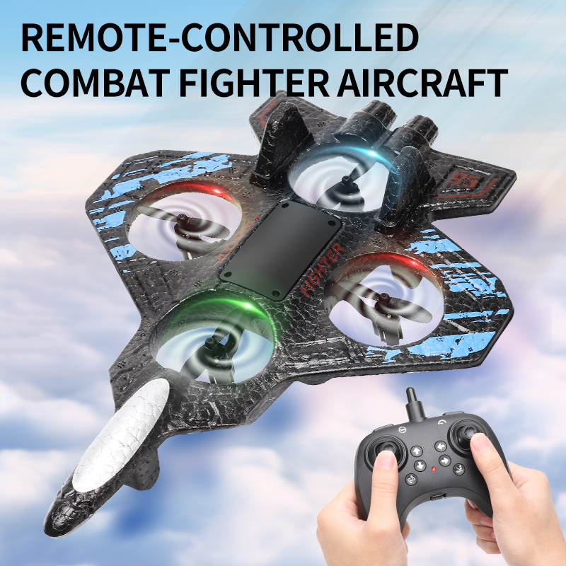 LEDカラフルライト搭載の航空機模型、2.4Gリモコン戦闘機 - Drone Aircraft Jjrc のレビューと価格