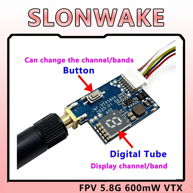 SLONWAKE 5.8G TS5823 PRO ミニアナロ - Drone Rc Pro のレビューと価格