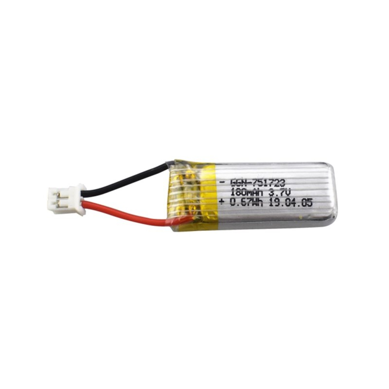オリジナル 3.7V 180mAh リポバッテリーと充電器  - Drone Zll Rc のレビューと価格