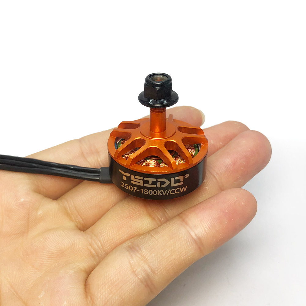 YSIDO 2507 1800KV 3-6S ブラシレスモー - Drone Frame 5 Inch のレビューと価格