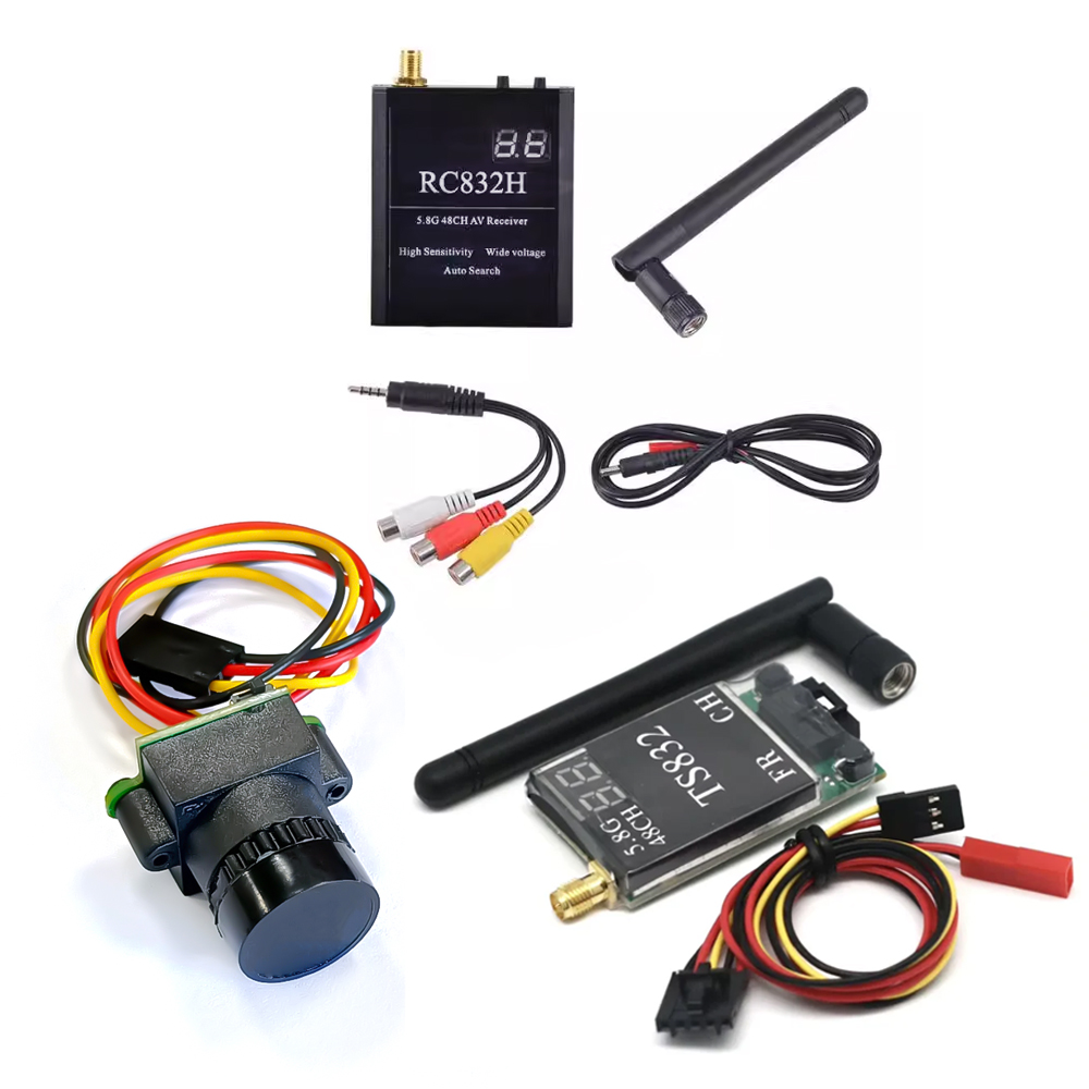 TS832 レシーバー +RC832 +1000TVL カメ - Drone Rc Camera のレビューと価格