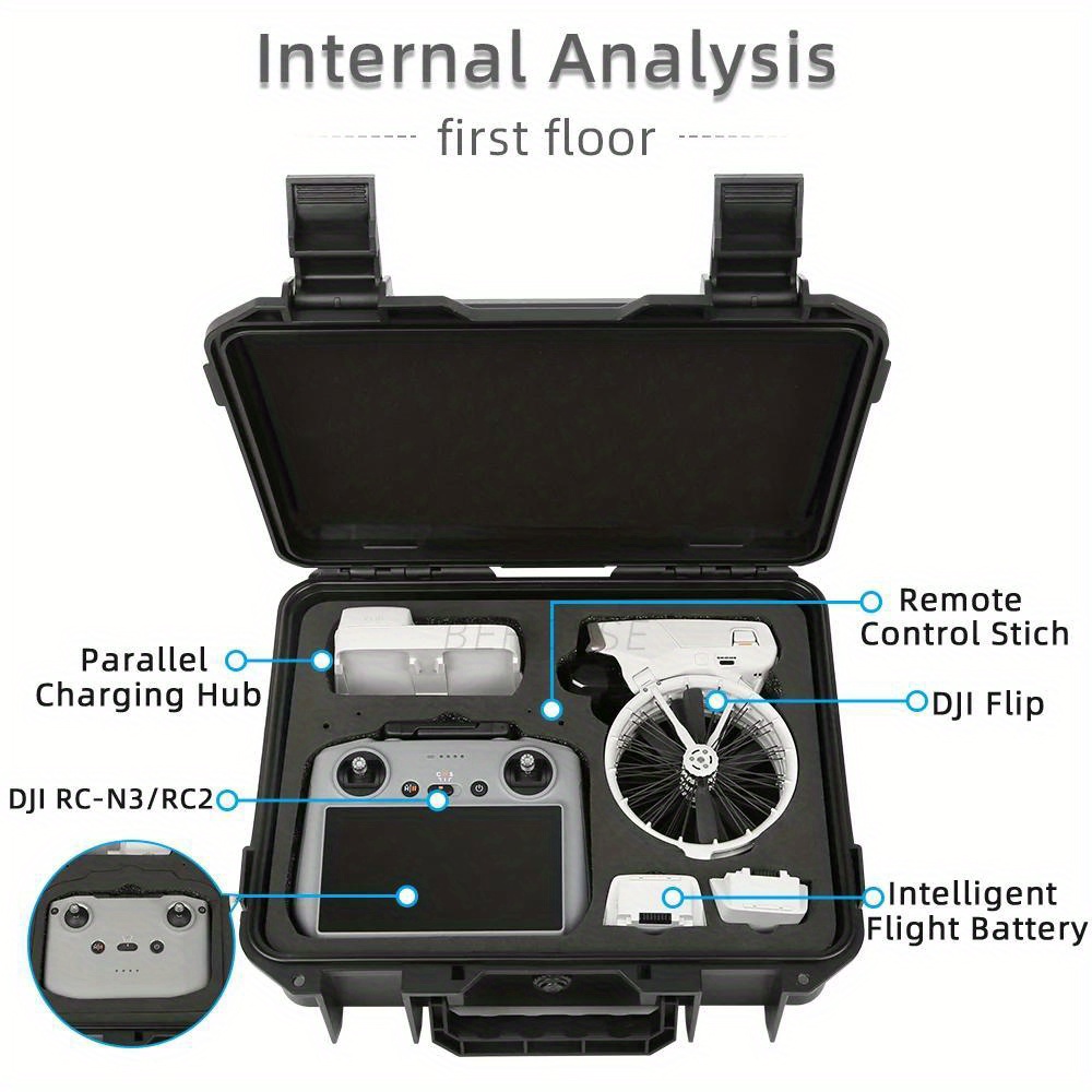 DJI Flip用ハードシェル収納ケース、RC N3/RC  - Drone Rc N3 のレビューと価格