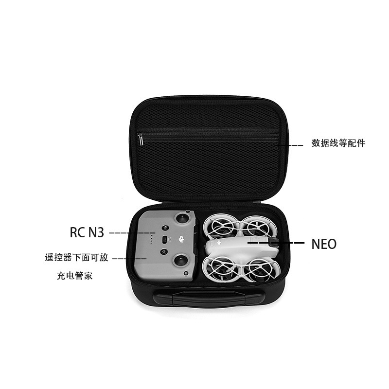 Djiネオ用ポータブルキャリングケース,ミニハンドバッグ,収 - Drone Rc N3 のレビューと価格