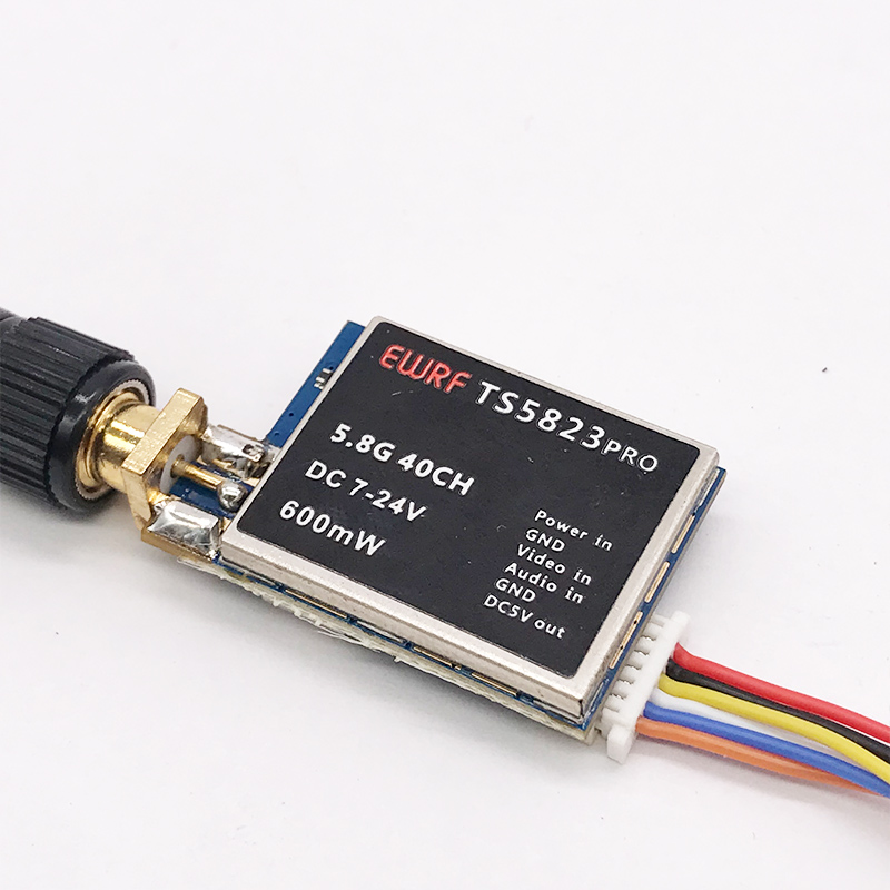 EWRF TS5823 プロ 200mW/600mW ビデオ - Drone Rc Pro のレビューと価格