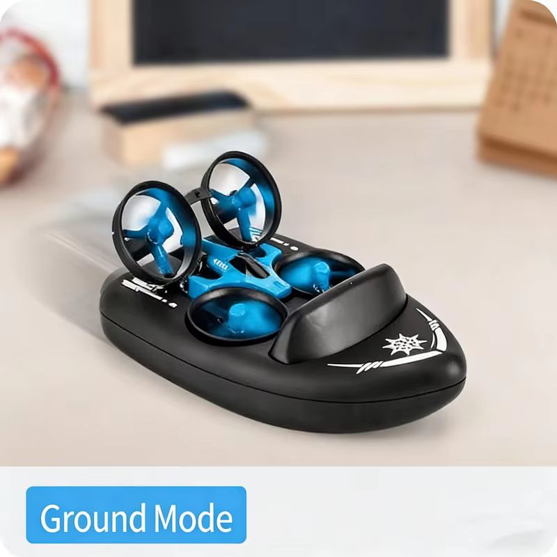 JJRC Terzetto ミニ3in1ドローン 空陸水両用 - Drone Aircraft Jjrc のレビューと価格