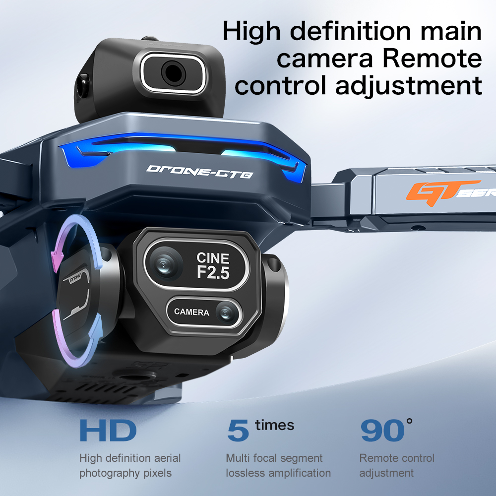 新型GT8 RCドローン、1080P広角8K HDプロフェッ - Drone Rc Price のレビューと価格